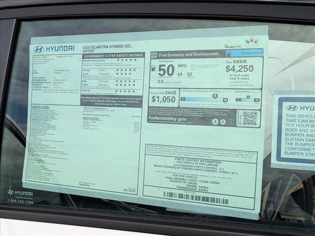 new 2025 Hyundai Elantra car, priced at $29,745