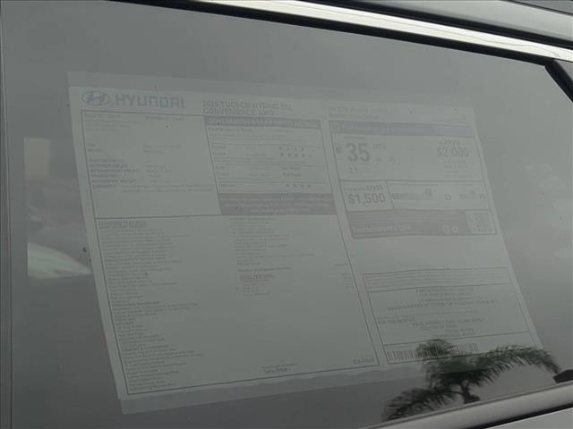 new 2025 Hyundai TUCSON Hybrid car, priced at $38,430