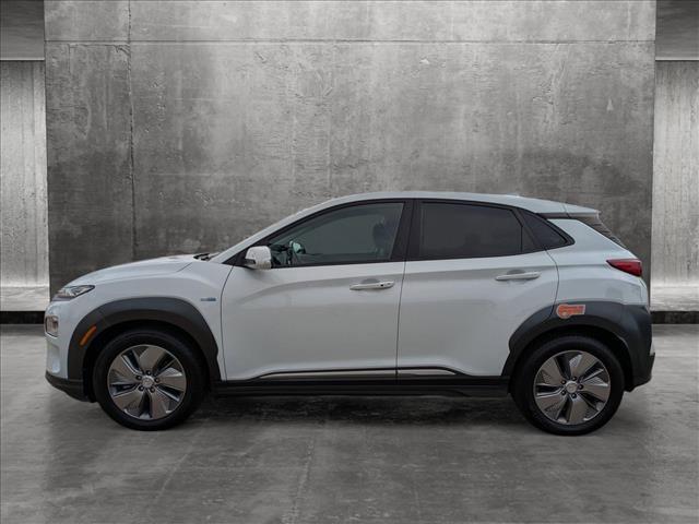 used 2020 Hyundai Kona EV car, priced at $14,741