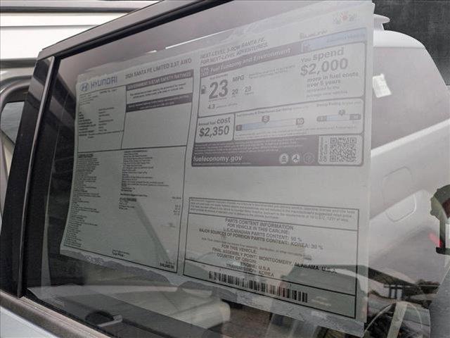 new 2024 Hyundai Santa Fe car, priced at $45,085