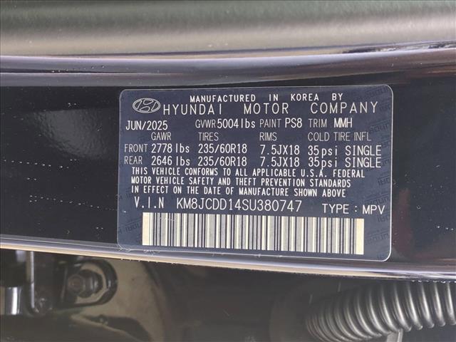 new 2025 Hyundai TUCSON Hybrid car, priced at $38,650