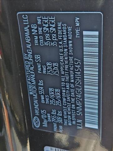 new 2025 Hyundai Santa Fe car, priced at $36,735