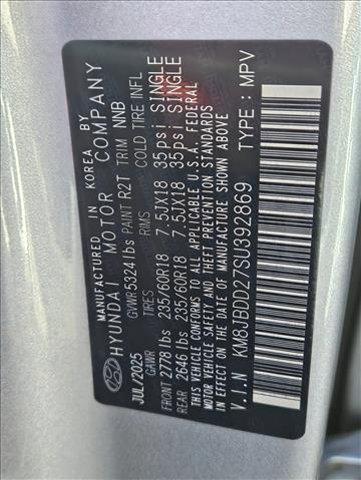 new 2025 Hyundai TUCSON Plug-In Hybrid car, priced at $40,947