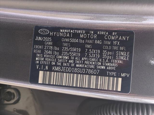 new 2025 Hyundai TUCSON Hybrid car, priced at $43,425
