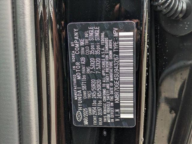 new 2025 Hyundai Palisade car, priced at $55,719
