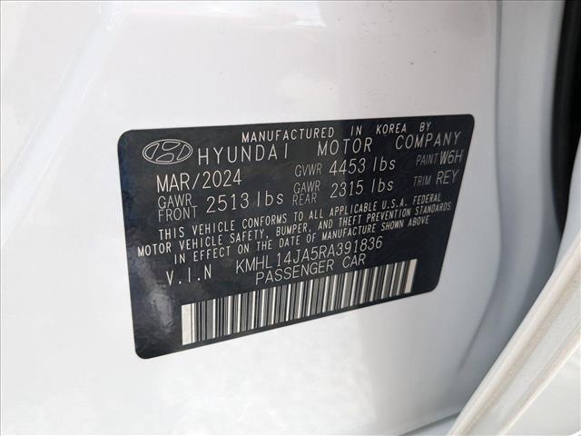 new 2024 Hyundai Sonata car, priced at $31,335