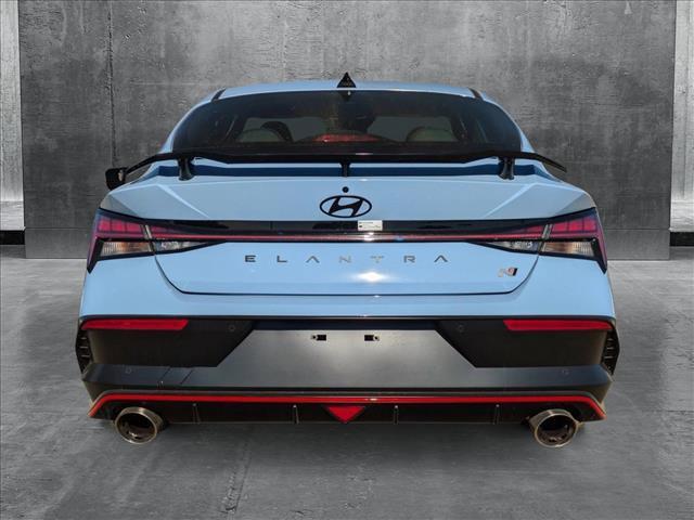 new 2025 Hyundai Elantra N car, priced at $37,345