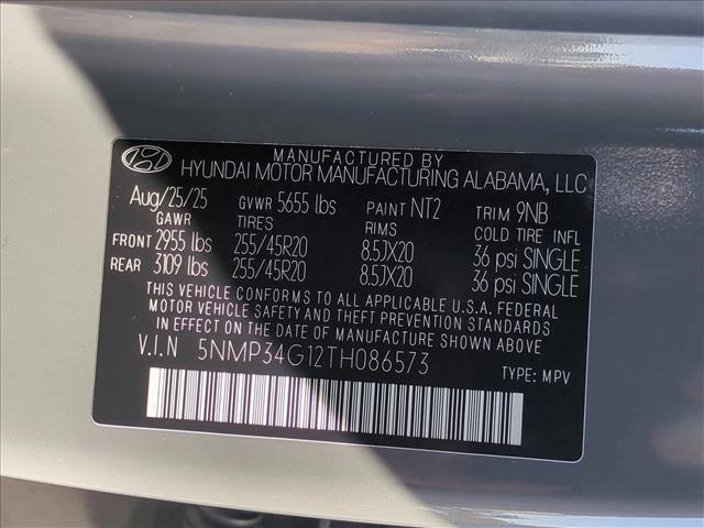 new 2026 Hyundai Santa Fe car, priced at $47,900