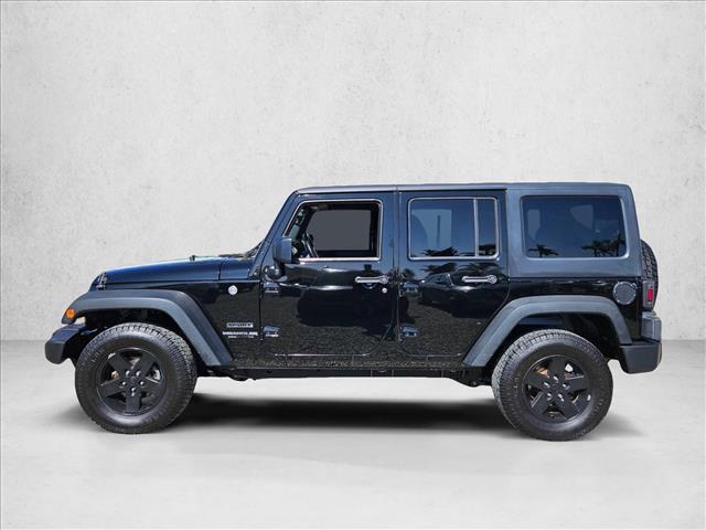 used 2016 Jeep Wrangler Unlimited car, priced at $20,185