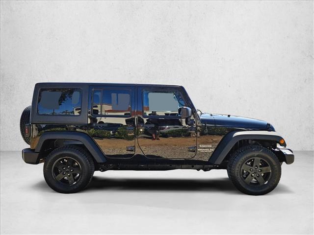 used 2016 Jeep Wrangler Unlimited car, priced at $20,185