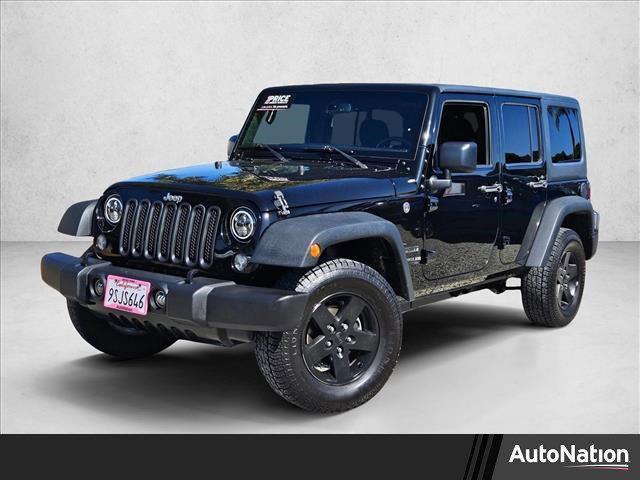 used 2016 Jeep Wrangler Unlimited car, priced at $20,185