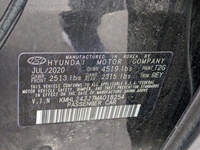 used 2021 Hyundai Sonata Hybrid car, priced at $20,997