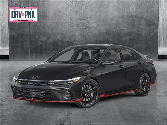 new 2025 Hyundai Elantra N car, priced at $36,750