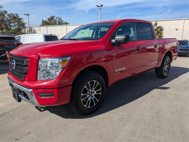 used 2022 Nissan Titan car, priced at $29,992