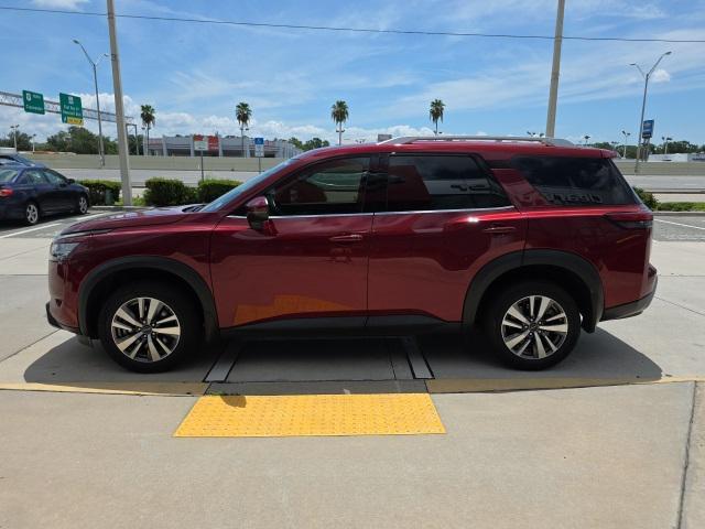 used 2023 Nissan Pathfinder car, priced at $30,991