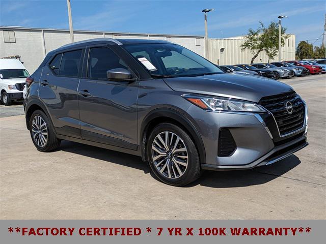 used 2024 Nissan Kicks car, priced at $17,998