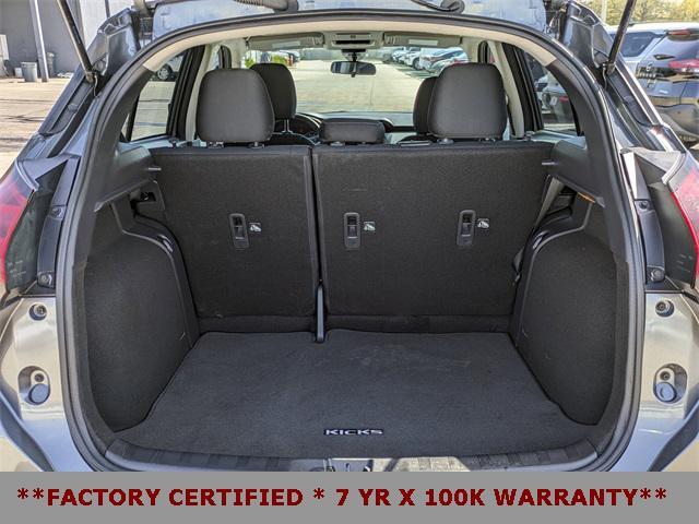 used 2024 Nissan Kicks car, priced at $17,998