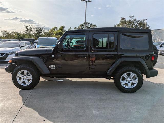 used 2018 Jeep Wrangler Unlimited car, priced at $21,593