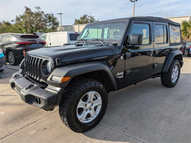 used 2018 Jeep Wrangler Unlimited car, priced at $21,593