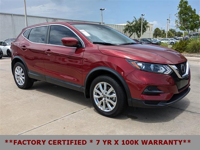 used 2021 Nissan Rogue Sport car, priced at $18,545