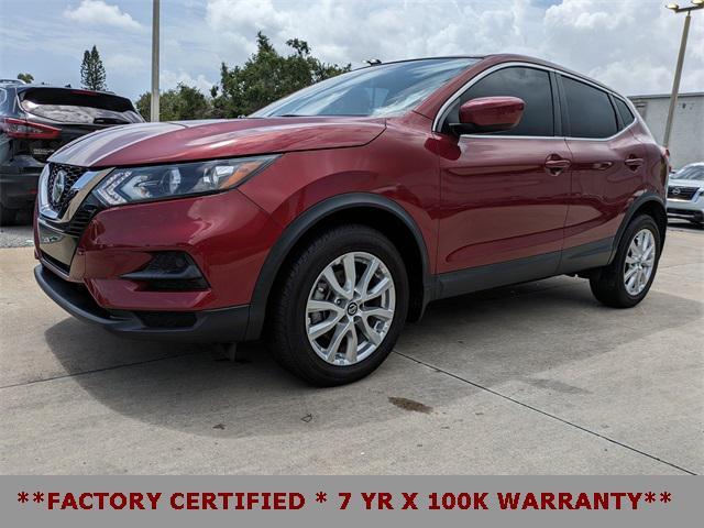 used 2021 Nissan Rogue Sport car, priced at $18,545