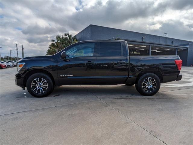 used 2022 Nissan Titan car, priced at $26,563