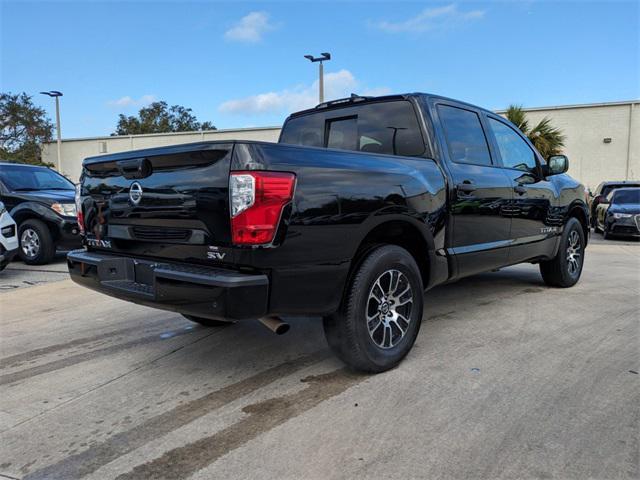 used 2022 Nissan Titan car, priced at $26,563