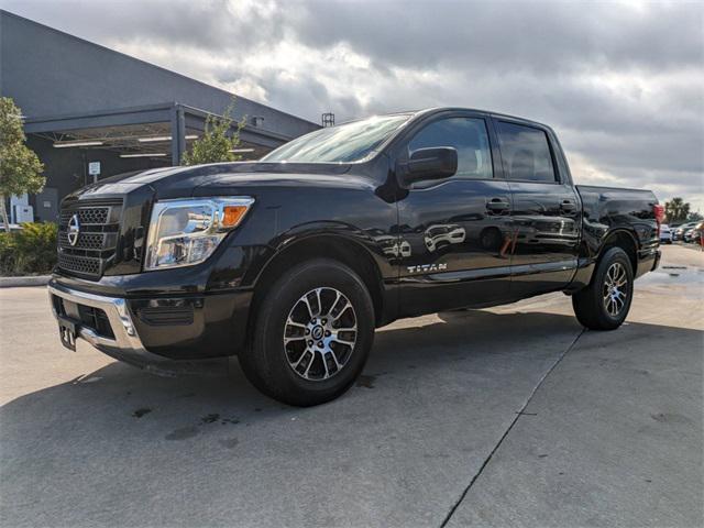 used 2022 Nissan Titan car, priced at $26,563