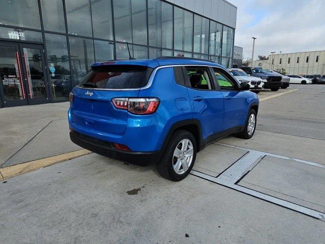 used 2022 Jeep Compass car, priced at $18,801