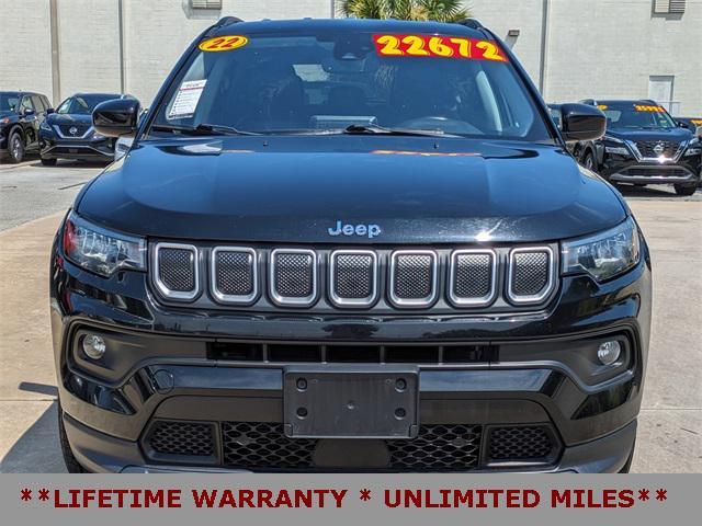 used 2022 Jeep Compass car, priced at $18,672
