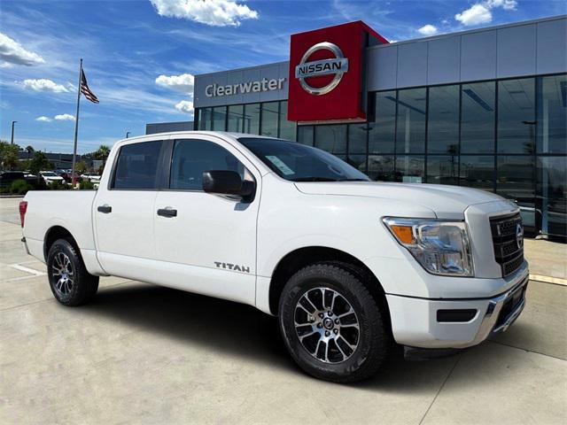 used 2022 Nissan Titan car, priced at $27,984