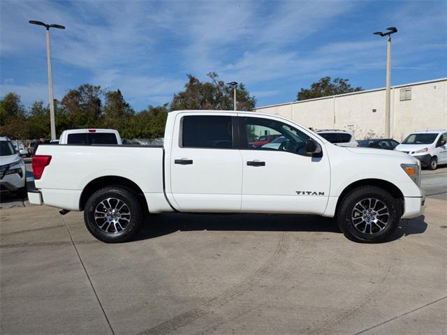 used 2022 Nissan Titan car, priced at $26,786