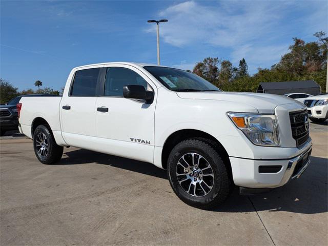 used 2022 Nissan Titan car, priced at $26,786