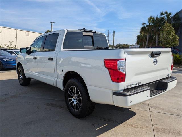 used 2022 Nissan Titan car, priced at $26,786