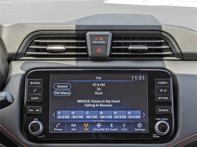 new 2025 Nissan Versa car, priced at $23,076