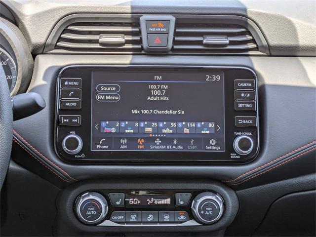 new 2025 Nissan Versa car, priced at $20,777