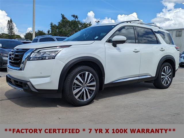 used 2022 Nissan Pathfinder car, priced at $31,191