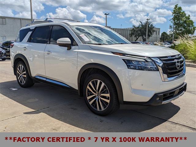 used 2022 Nissan Pathfinder car, priced at $31,191