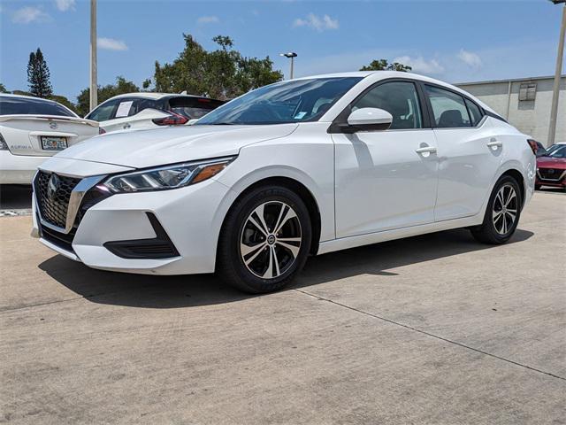 used 2021 Nissan Sentra car, priced at $15,452