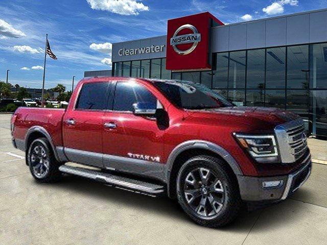 used 2020 Nissan Titan car, priced at $32,991