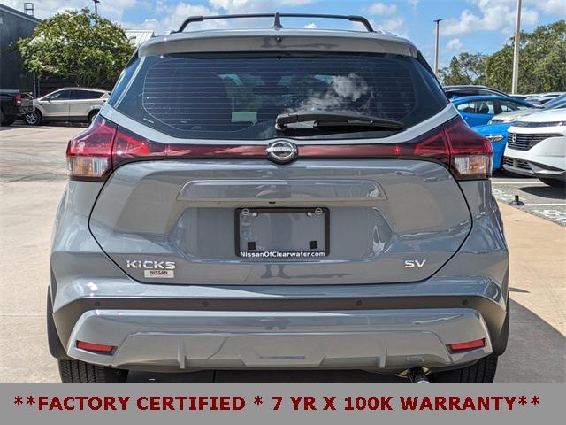 used 2024 Nissan Kicks car, priced at $18,285