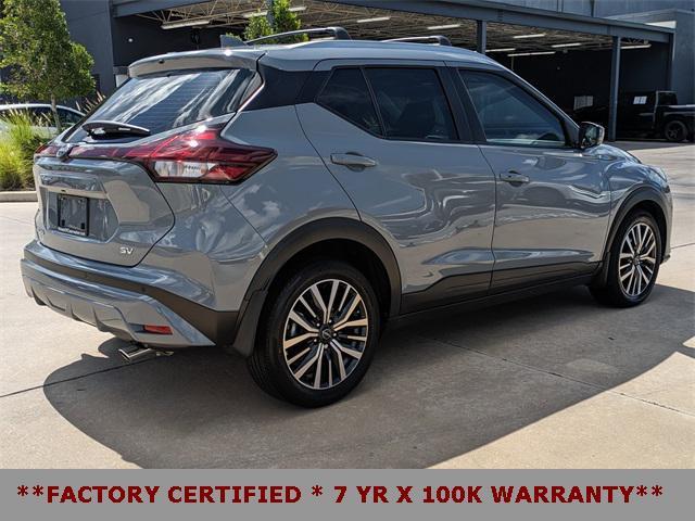 used 2024 Nissan Kicks car, priced at $18,285