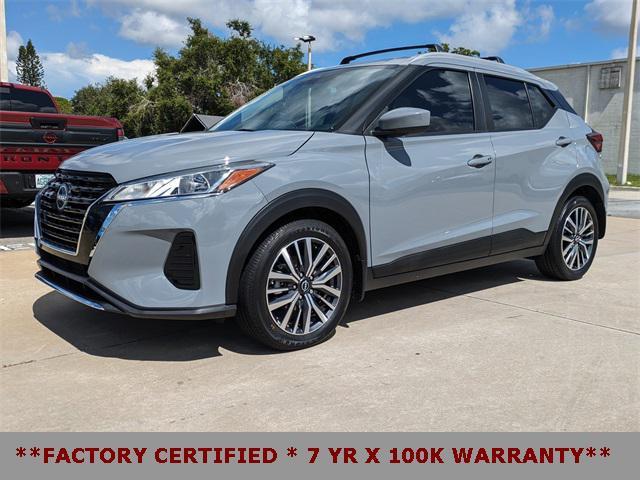 used 2024 Nissan Kicks car, priced at $18,285