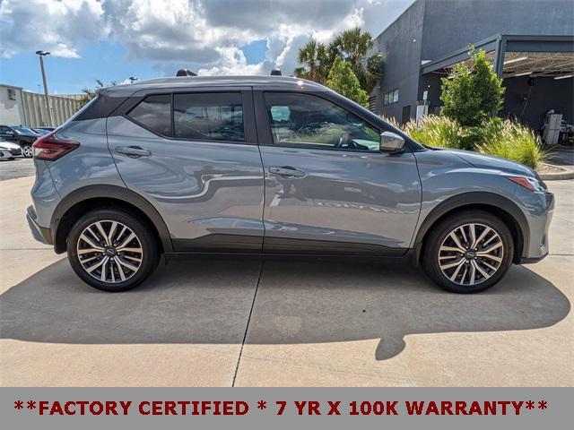 used 2024 Nissan Kicks car, priced at $18,285