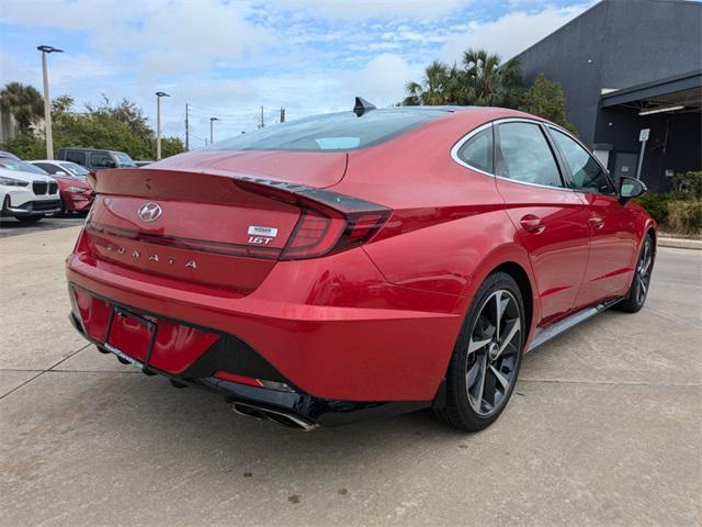 used 2021 Hyundai Sonata car, priced at $16,992