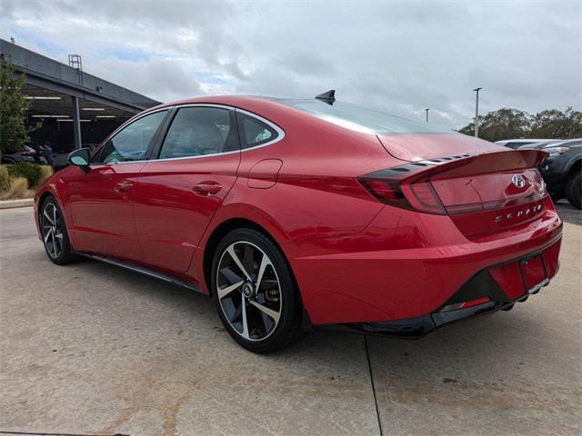 used 2021 Hyundai Sonata car, priced at $16,992