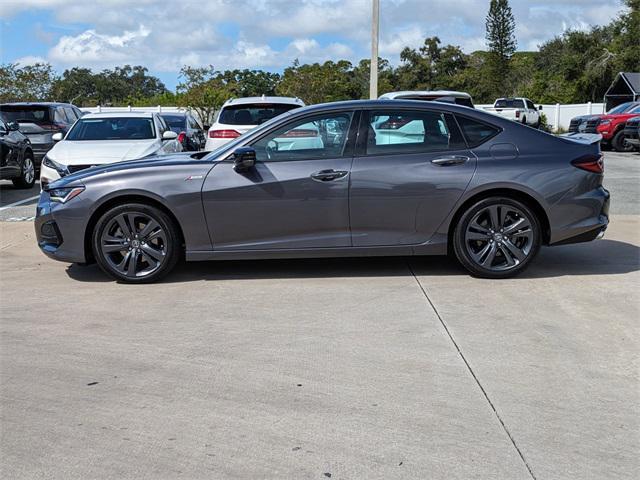 used 2022 Acura TLX car, priced at $32,992