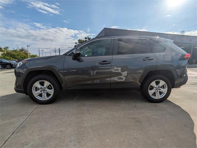 used 2021 Toyota RAV4 car, priced at $20,000