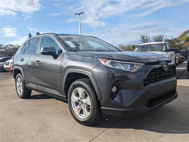 used 2021 Toyota RAV4 car, priced at $20,000