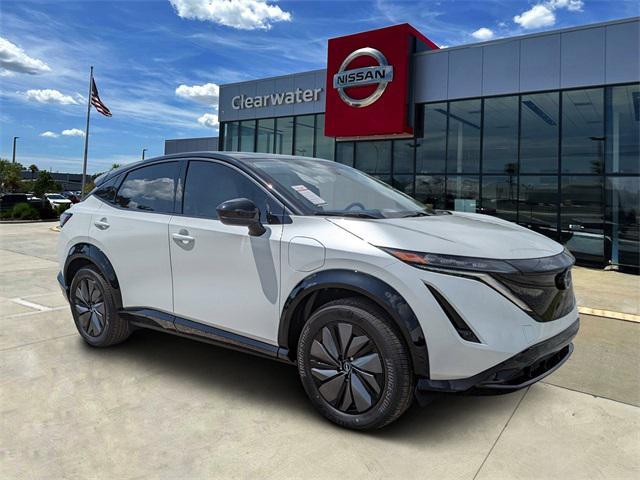 new 2025 Nissan ARIYA car, priced at $44,153